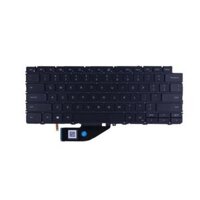 Bàn phím laptop Dell XPS 13 7390 Tablet 2-in-1, Dell XPS 13 9310 2-in-1 ĐEN (CÓ ĐÈN)