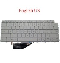 Bàn phím laptop Dell XPS 13 7390 Tablet 2-in-1, Dell XPS 13 9310 2-in-1 – TRẮNG (CÓ ĐÈN)