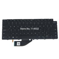 Bàn phím laptop Dell XPS 13 7390 Tablet 2-in-1, Dell XPS 13 9310 2-in-1 ĐEN (CÓ ĐÈN)