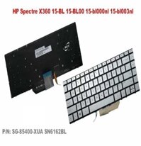 Bàn phím laptop Hp Spectre X360 15-bl000, 15-bl000ng, 15-bl001ng, 15-bl002ng BẠC