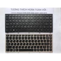 Bàn Phim Laptop Lenovo S300 S400 S410 S305 S400T S405 Hàng mới 100% Bảo Hành 12 Tháng