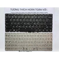 Bàn Phím Laptop Lenovo Yoga 510 -14 510-14AST 510-14IKB 510-14ISK CÁP THẲNG Ở GIỮA Hàng Mới 100%