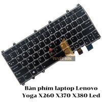Bàn phím laptop Lenovo Yoga X260 X370 X380 Led