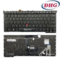 Bàn phím laptop Lenovo Thinkpad X1 Gen 3 3rd, X1 Carbon Gen 3 3rd, Type 20BS 20BT Có Đèn Chuột