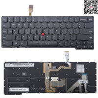Bàn phím laptop Lenovo ThinkPad X1 Carbon Gen 2 20A7 20A8 2014 Có Đèn Chuột