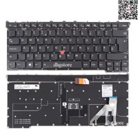 Bàn phím laptop Lenovo Thinkpad X1 Gen 3 3rd, X1 Carbon, X1 Carbon Gen 3 3rd, Type 20BS 20BT Châu Âu Enter To