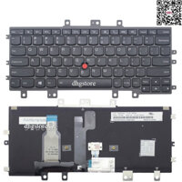 Bàn phím laptop Lenovo Thinkpad Ultrabook Pro Helix 2nd Gen 2 20CG 20CH Có Đèn Chuột