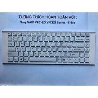 Bàn Phím Laptop SONY VAIO VPCEG VPC-EG PCG-61911L, PCG-61913L, PCG-61A11L, PCG MàuTrắng Hàng Mới 100%