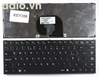Bàn phím laptop SonySony Vaio VPC-Y216GX/S Black Frame Black UK Layout - keyboard Sony