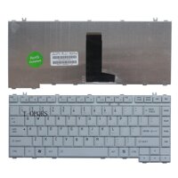 Bàn phím Laptop Toshiba L300 L200 L305 A215 A205 A200 A300 M200 M300 màu trắng