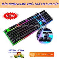 Bàn Phím LED Giả Cơ G21 Chuyên Dùng Cho Game Thủ, Phím Khắc Chữ Laser Chống Bay, Hỗ Trợ LED 7 Màu Cực Đẹp, Siêu Bền