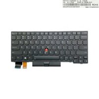 Bàn phím Lenovo ThinkPad L13 Gen 2 SN20V43256 US Phím đen Chữ trắng Đèn Chuột & ThinkPad X13 Gen 2 Type 20T2, 20T3 và X13 Type 20UF, 20UG L13 Gen 2 Type 20VH, 20VJ và L13 Yoga Gen 2 (ORG +)
