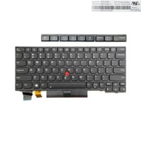 Bàn phím Lenovo ThinkPad L13 Gen 2 SN20V43256 US Phím đen Chữ trắng Đèn Chuột & Thinkpad X13 Gen 2, L13 Gen 2, L13 Yoga Gen 2, X280, 5N20V43353, 5N20V43206, 5N20V430