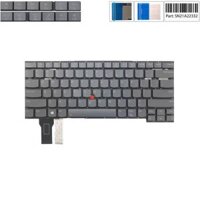 Bàn phím Lenovo ThinkPad T14S Gen 2 US SN21A22332 Phím ghi Chữ trắng Đèn Không khung Nút chuột & ThinkPad P1 Gen 4 Gen 5 X1 Extreme Gen 4 Gen 5 Type PK131VP1B00 (ORG +)