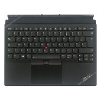 Bàn phím Lenovo ThinkPad X1 Tablet Gen 3 TP00089K1 Song ngữ EU Phím đen Chữ trắng Dock Đen Nhựa Đế phủ cao su (ORG +)