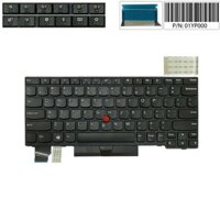 Bàn phím Lenovo ThinkPad X280 US 01YP000 Phím Đen Chữ trắng Kèm khung đen Chuột & ThinkPad A285 SN20P33510 PK1316P2A00 (ORG +)