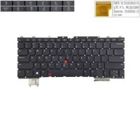 Bàn phím Lenovo ThinkPad Z13 Gen 1 US SN21E18443-01 Phím đen Chữ trắng Đèn kèm Chuột & ThinkPad Z13 Gen 2 NDA13-81US (ORG +)
