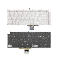 Bàn phím LG Gram 15Z980 Song ngữ Hàn Trắng Chữ đen Đèn Không khung & 15ZD980 G 15Z980 H 15Z980 M 15Z980 T (ORG +)