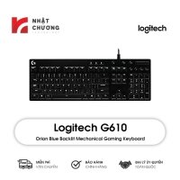 Bàn phím Logitech G610 Orion Blue Backlit Mechanical Gaming Keyboard
