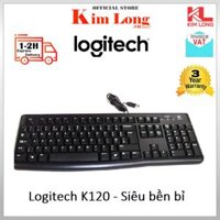 Ban phim Logitech K120 có dây - Hàng chính hãng