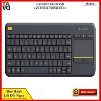 Bàn phím Logitech K400 Plus không dây tích hợp chuột cảm ứng siêu mỏng - Hàng chính hãng - Bảo hành 12 tháng 1 đổi 1