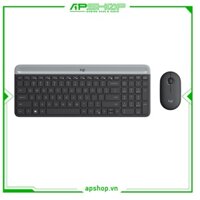 Bàn phím Logitech MK470 Slim Wireless - Black | 920-009182