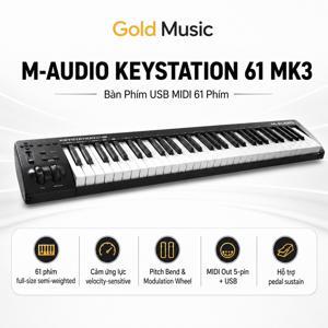 Bàn phím M-Audio Keystation 61 MK3