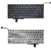 Bàn phím Macbook Pro 17″ A1297 2010 UK Phím đen Chữ trắng Không khung (ORG +)