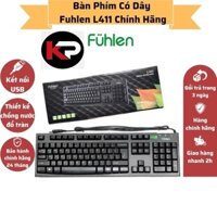 Bàn phím máy tính có dây Fuhlen L411 - Bàn Phím Văn Phòng - Hàng Chính Hãng