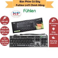 Bàn phím máy tính có dây Fuhlen L411 - Bàn Phím Văn Phòng - Hàng Chính Hãng