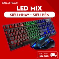 Bàn Phím Máy Tính Gaming RGB FOREV FV305 Có Dây - Đèn LED RGB Chống Nước Chơi Game Máy Tính Esport