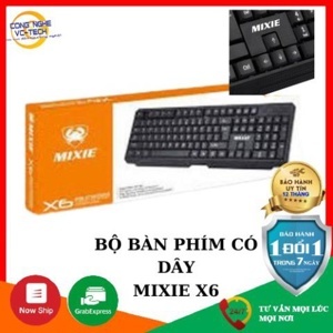 Bàn phím máy tính Mixie X6