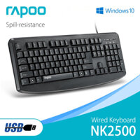 Bàn Phím Máy Tính RAPOO NK2500 USB (Wired Keyboard)