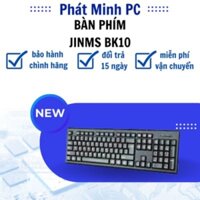 Bàn Phím Máy Tính Văn Phòng Có Dây Cổng Usb JINMS BK10 hàng new bh 3 tháng.