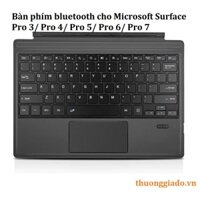 Bàn phím Microsoft Surface Pro 3/ Pro 4/ Pro 5/ Pro 6/ Pro 7 (kết nối bluetooth, có touchpad)