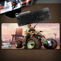 Bàn Phím Miếng Lót Cao Su GTA5 Chuột Chơi Game Ped Anime Gamer Phụ Kiện Mở Rộng Cô Gái Xxl Bàn Lớn Pc Thảm Máy Tính Thảm Thảm Thảm Mause