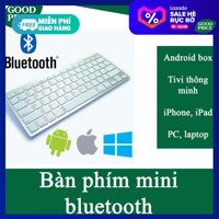 Bàn phím mini bluetooth cho iPhone/ iPad và Window - BK3001ba [bonus]