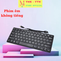 Bàn Phím Mini K1000 Chính Hãng Siêu Mỏng, Nhỏ gọn, Phím Êm, Kết Nối Dễ Dàng, Gõ Không Tiếng VMK-VYN