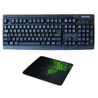 BÀN PHÍM MITSUMI KÈM LÓT CHUỘT - HÀNG NHẬP KHẨU - Mẫu 2 Lót Nhỏ