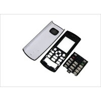 Bàn phím nắp trước hoàn chỉnh cho Nokia X1-01 Vỏ sau pin Bàn phím vỏ chất lượng cao
