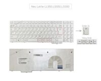 Bàn phím Nec Lavie LL550 Song ngữ Japan Phím trắng Chữ đen Số Kèm khung & LS550 LS350 (ORG >)