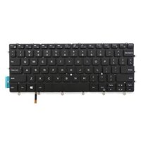 Bàn Phím [NEW] Dell XPS 13 9370 9317 9380 9305 7390 P82G CÓ LED US black backlit keyboard