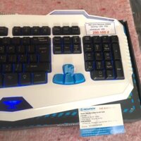 Bàn phím Newmen KB808 Gaming - LED - PS2 - Multimedia Đen trắng