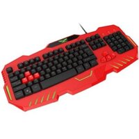 Bàn phím Newmen KB810  - Gaming - LED - PS2 Đỏ