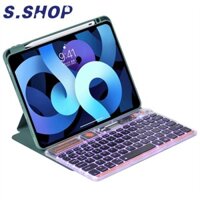 Bàn phím ngoài cho iPad iPhone Samsung nhiều điện thoại thông minh Bàn phím Bluetooth trong suốt không dây bên ngoài RGB di động