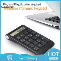 Bàn Phím Numpad GSD Nhạy Cảm Sạc Chế Độ Kép Màn Hình Hiển Thị 2.4G Không Dây OEM USB 20 Phím Số Keycap Cho Android