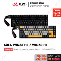 Bàn phím Rapid Trigger AULA WIN68 HE / WIN60 HE (Hàng chính hãng)