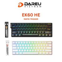 Bàn phím Rapid Trigger DAREU EK60 HE (FIRE Magnetic sw, RGB)
