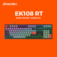 Bàn phím Rapid Trigger DAREU EK108 RT (WATERPROOF, DareU SKY Magnetic sw, RGB)