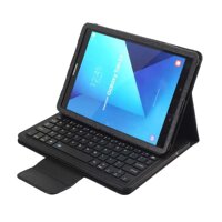 Bàn phím SA500 cho Samsung Galaxy Tab A7 T500 / T505 10,4 inch 2020 Kết cấu bằng vải có thể tháo rời Bàn phím Bluetooth có thể tháo rời Bao da lật ngang có giá đỡ